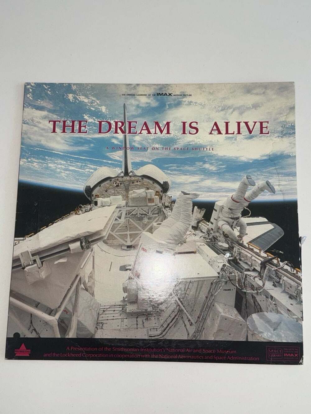 The Dream Is Alive IMAX LaserDisc